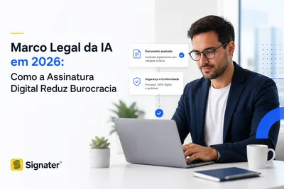 Marco Legal da IA em 2026: Como a Assinatura Digital Reduz Burocracia e Prepara Sua Empresa